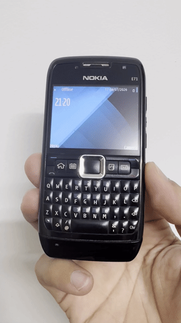 Nokia E71 Đen Đã sử dụng full chức năng. Mua bán Điện thoại tại Quận 8 Tp Hồ Chí Minh được đăng bởi Thanh Đỗ hình 1