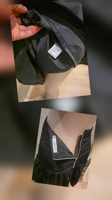 Jo Borkett  taffeta balloon mini skirt