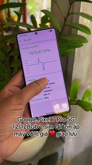 Google Pixel 7 Pro 5G 12/128gb 2 sim zin áp Q tế. Mua bán Điện thoại tại Thành phố Mỹ Tho Tiền Giang được đăng bởi LH Max Dilys hình 1