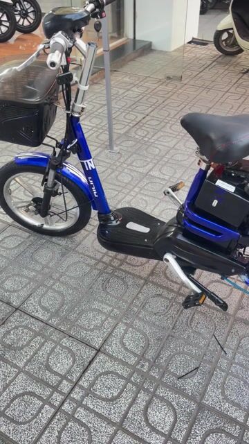 Xe đạp điện màu Xanh Đã qua sử dụng. Mua bán Xe đạp tại Thành phố Biên Hòa Đồng Nai được đăng bởi Dai Vu hình 1