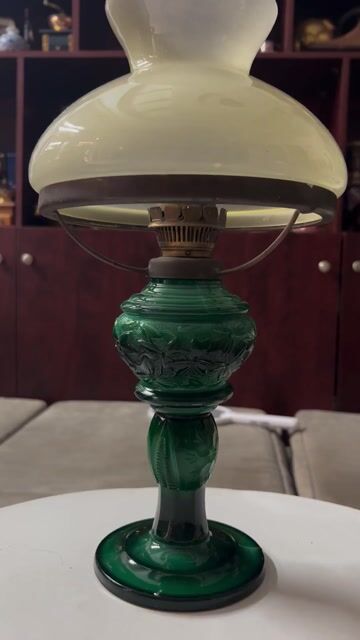 Đèn cổ Đá xanh Xanh ngọc 38cm. Mua bán Đồ sưu tầm, đồ cổ tại Quận 3 Tp Hồ Chí Minh được đăng bởi Nguyễn Anh Sang hình 1