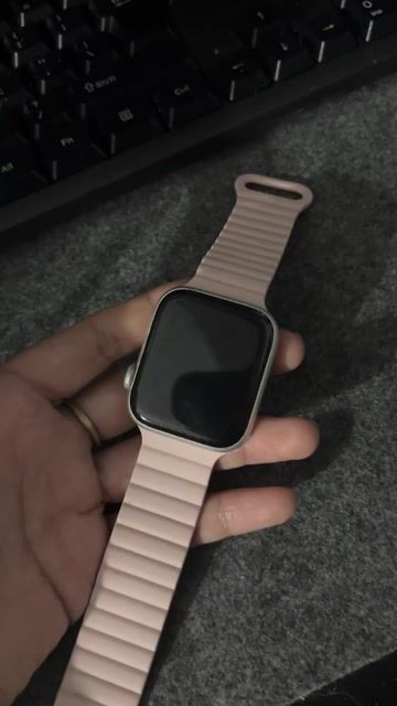 Apple Watch Series 5 Hồng 85%. Mua bán Thiết bị đeo thông minh tại Huyện Định Quán Đồng Nai được đăng bởi Anh Thư hình 1