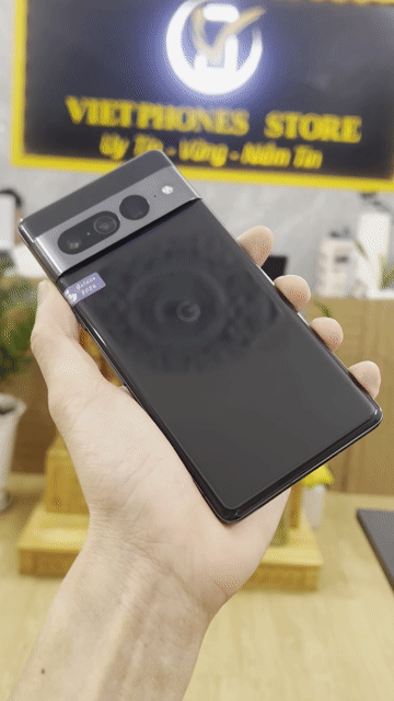 Google Pixel 7 Pro Đen Nguyên bản đẹp keng. Mua bán Điện thoại tại Quận Thanh Khê Đà Nẵng được đăng bởi Vietphones Store 16 Kỳ Đồng hình 1