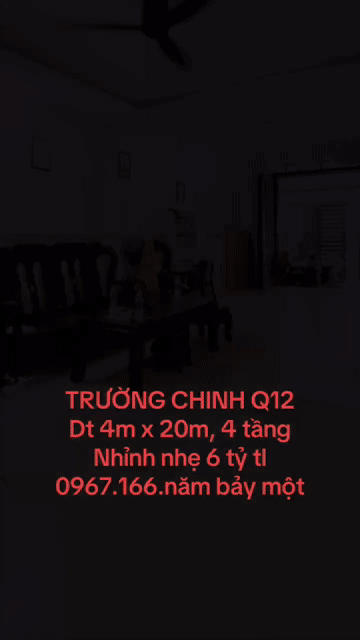 Mua bán Nhà ở Quận 12 Tp Hồ Chí Minh diện tích 80 m² giá 6,5 tỷ