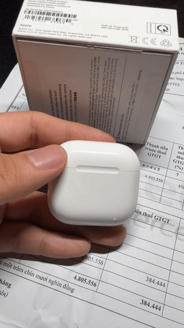 Apple AirPods 4 (ANC) Trắng. Mua bán Tivi, Âm thanh tại Quận Tây Hồ Hà Nội được đăng bởi Tiến Đạt Nguyễn hình 1