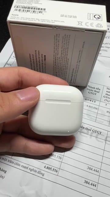 Apple AirPods 4 (ANC) Trắng. Mua bán Tivi, Âm thanh tại Quận Tây Hồ Hà Nội được đăng bởi Tiến Đạt Nguyễn hình 1