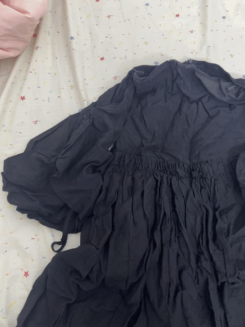 Đầm Nữ À là mơ Studio Linen tơ Đen XL. Mua bán Quần áo tại Huyện Hưng Hà Thái Bình được đăng bởi Phuong Thao Nguyen hình 1