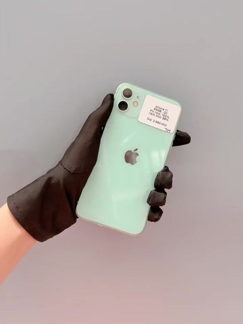 ⭐️⭐️iPhone 11 64GB Xanh lá 98%⭐️⭐️ Giá tốt. Mua bán Điện thoại tại Thành phố Huế Thừa Thiên Huế được đăng bởi Cầm Đồ Thanh Lý  hình 1