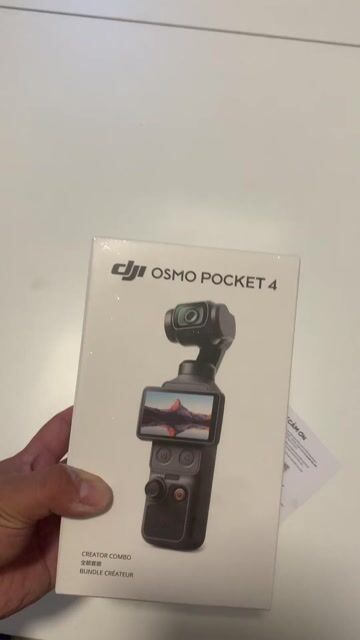 (new) DJI Osmo Pocket 4 Creator Combo có bảo hành. Mua bán Máy ảnh, Máy quay tại Quận 11 Tp Hồ Chí Minh được đăng bởi Hiền Lương Vĩ hình 1