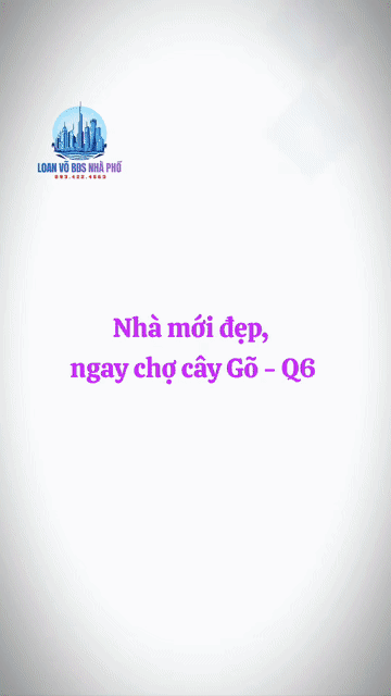 Mua bán Nhà ở Quận 6 Tp Hồ Chí Minh diện tích 70 m² giá 6,2 tỷ