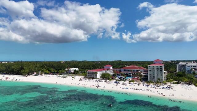 Breezes beach aerial image