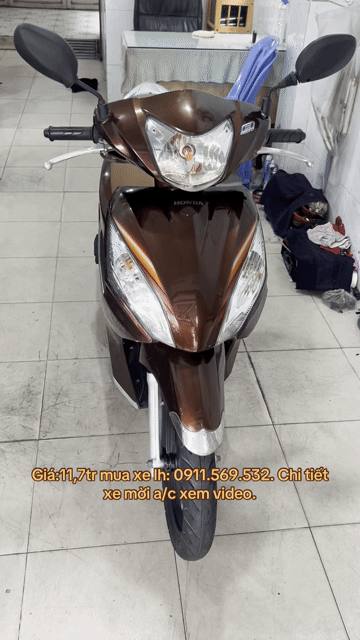 Honda Vision màu Nâu Đã sử dụng. Mua bán Xe máy tại Thành phố Biên Hòa Đồng Nai được đăng bởi cửa hàng xe máy Anh Tuấn hình 1