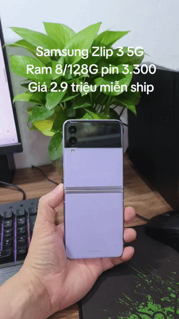 Samsung Z Flip 3 128GB Zin nguyên cây máy đẹp. Mua bán Điện thoại tại Quận Hà Đông Hà Nội được đăng bởi Shop Điện Thoại Cũ Zin hình 1
