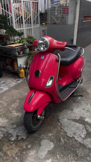 Vespa LX 125 2009 Đỏ hồng. Mua bán Xe máy tại Quận Bình Thạnh Tp Hồ Chí Minh được đăng bởi Thắng Lương hình 1