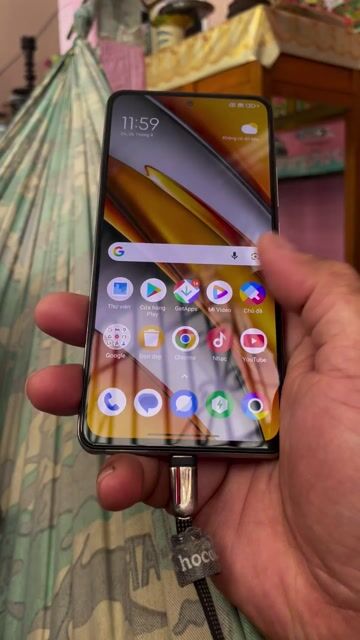 Xiaomi Poco F3 Trắng 8GB. Mua bán Điện thoại tại Huyện Tân Phú Đông Tiền Giang được đăng bởi black hình 1