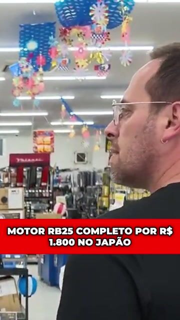MOTOR RB25 COMPLETO POR R$ 1.800 NO JAPÃO