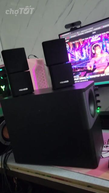 Loa vi tính Microlab X2 Bluetooth Đen. Mua bán Tivi, Âm thanh tại Thành phố Châu Đốc An Giang được đăng bởi Đồ bãi cũ hình 1