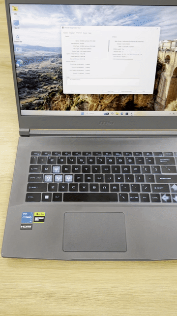 MSI Thin 15 i5-12450H 16GB/512GB RTX 2050. Mua bán Laptop tại Quận Hoàng Mai Hà Nội được đăng bởi Hoàng Bách Techlife hình 1