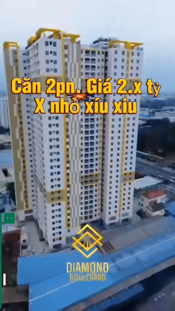 Mua bán Căn hộ Chung cư Diamond Boulevard Thành phố Thuận An Bình Dương diện tích 56 m² giá 1,8 tỷ