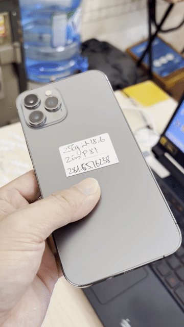 iPhone 12 Pro Max 256GB main zin. bao mở check. . Mua bán Điện thoại tại Quận Thanh Xuân Hà Nội được đăng bởi Mr Chiến hình 1