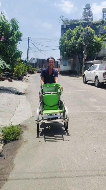 Xích lô chở e bé. Mua bán Phương tiện khác tại Huyện Hóc Môn Tp Hồ Chí Minh được đăng bởi Phuong Nguyen hình 1