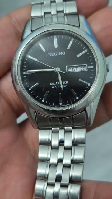 Đồng hồ Citizen Reguno Solar-Tech Nam Bạc Đen. Mua bán Đồng hồ tại Thành phố Huế Thừa Thiên Huế được đăng bởi Shop LucyHoang hình 1