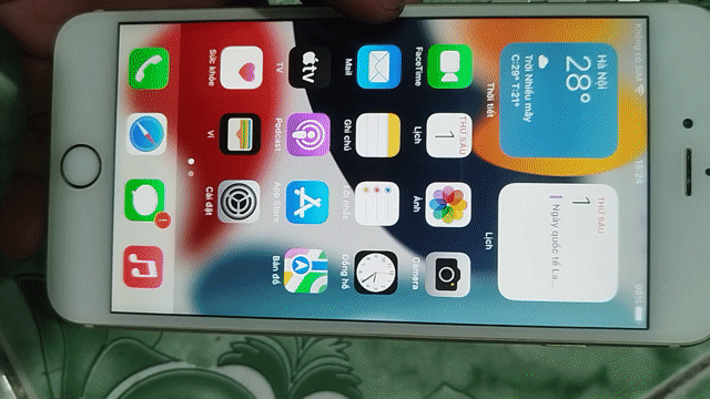 iPhone 6s Plus 32GB Vàng Đã sử dụng. Mua bán Điện thoại tại Thành phố Thủ Đức Tp Hồ Chí Minh được đăng bởi Thanh Ly SD hình 1