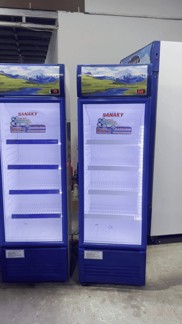 Tủ mát Sanaky Inverter Xanh dương đã qua sử dụng. Mua bán Tủ lạnh tại Quận Cầu Giấy Hà Nội được đăng bởi Kho Tủ Đông Tủ Mát Miền Bắc  hình 1
