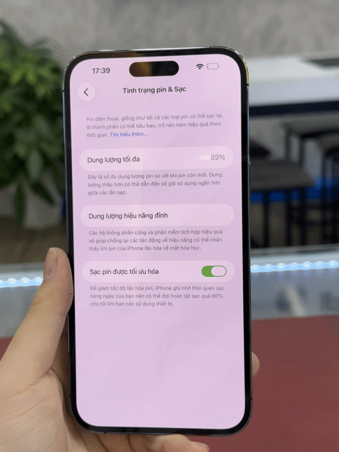 Apple iPhone 14 Pro Max 128GB Tím 99%. Mua bán Điện thoại tại Thành phố Thủ Dầu Một Bình Dương được đăng bởi Phong Le hình 1