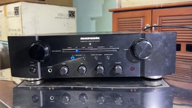 Amply Marantz PM7004 Đen. Mua bán Tivi, Âm thanh tại Quận 3 Tp Hồ Chí Minh được đăng bởi Nguyễn Thanh Triều hình 1