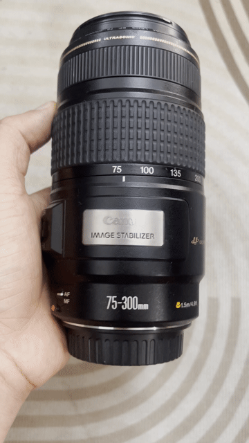 lens 75-300 canon. Mua bán Máy ảnh, Máy quay tại Quận Hoàng Mai Hà Nội được đăng bởi HB hình 1