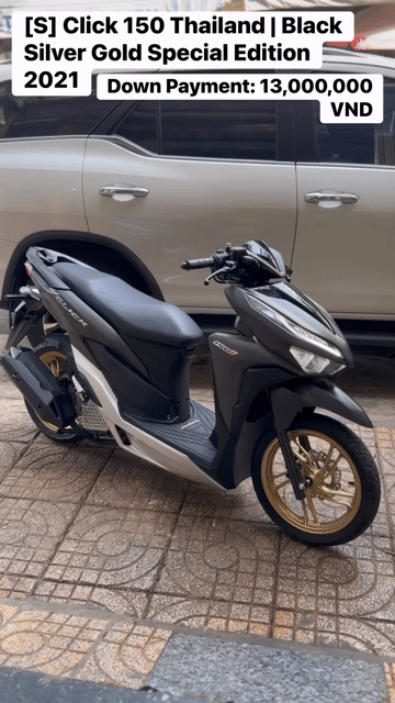 Honda Vario 150 - Đen [Gold] Premium 2021. Mua bán Xe máy tại Quận Tân Phú Tp Hồ Chí Minh được đăng bởi Nguyễn Văn Hoà hình 1