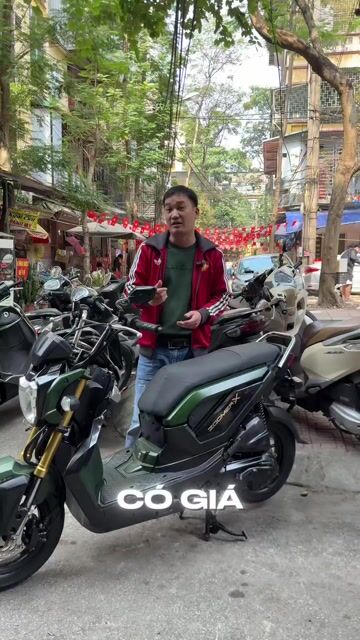 Honda Zoomer X 2015 Xanh bộ đội cực chất 29K1. Mua bán Xe máy tại Quận Ba Đình Hà Nội được đăng bởi Xe Máy Nam Thi hình 1