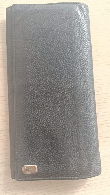 Ví dài Dunhill Nam Da thật Đen. Mua bán Túi xách tại Quận Ba Đình Hà Nội được đăng bởi Thành Lê hình 1
