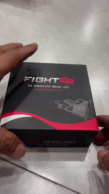 Thanh lý Đèn pha LED Fighter chân H4. Mua bán Phụ tùng xe tại Quận 8 Tp Hồ Chí Minh được đăng bởi Philipky hình 1