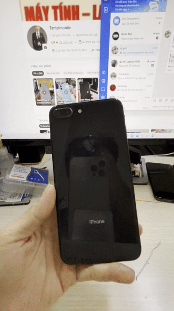 iphone 8 plus 64g full zin bao mượt. Mua bán Điện thoại tại Quận 8 Tp Hồ Chí Minh được đăng bởi Tantaimobile hình 1