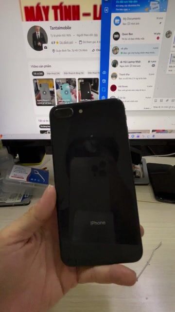 iphone 8 plus 64g full zin bao mượt. Mua bán Điện thoại tại Quận 8 Tp Hồ Chí Minh được đăng bởi Tantaimobile hình 1