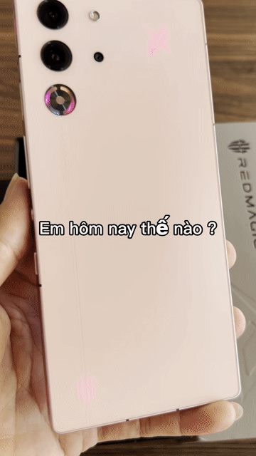 RedMagic 10 Pro 512GB Hồng Pink Mora. Mua bán Điện thoại tại Thị xã Bến Cát Bình Dương được đăng bởi Thế Giới Phone hình 1