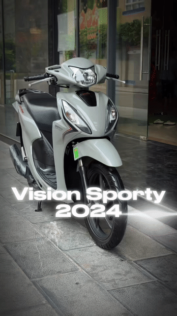 Honda Vision Sporty 2024 Xám cực mới đi rất ít 29C. Mua bán Xe máy tại Quận Ba Đình Hà Nội được đăng bởi Xe Máy Nam Thi hình 1