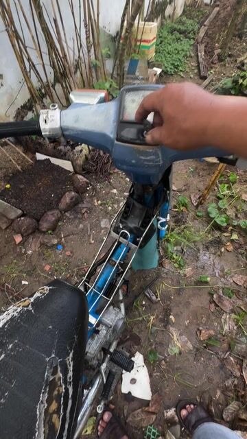 Honda Cub 50 1987 Xanh. Mua bán Xe máy tại Quận Ninh Kiều Cần Thơ được đăng bởi Duy Đông hình 1