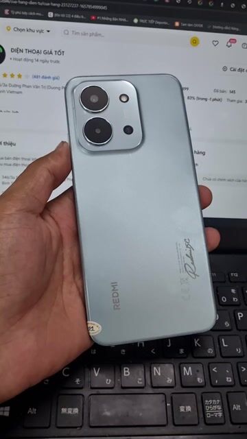 XIAOMI REDMI 15C 6GB.128GB PIN 6000 HELIO 81ULTRA. Mua bán Điện thoại tại Quận Bình Thạnh Tp Hồ Chí Minh được đăng bởi Dân Mobile hình 1