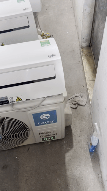 điều hoà casper 9000btu 1 chiều inverter mới 85%. Mua bán Máy lạnh, điều hoà tại Huyện Gia Lâm Hà Nội được đăng bởi Điện Lạnh Tâm Tín Hà Nội hình 1