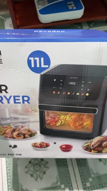 Nồi chiên không dầu Paveden PAF-1118. Mua bán Bếp, lò, đồ điện nhà bếp tại Thành phố Tam Kỳ Quảng Nam được đăng bởi Thân Vĩnh Tuấn hình 1