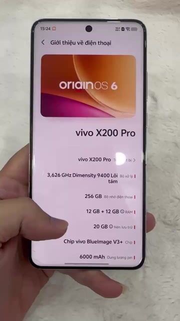 Vivo X200 Pro 256GB Trắng 98% Full Box. Mua bán Điện thoại tại Quận 3 Tp Hồ Chí Minh được đăng bởi Hạnh Tech hình 1