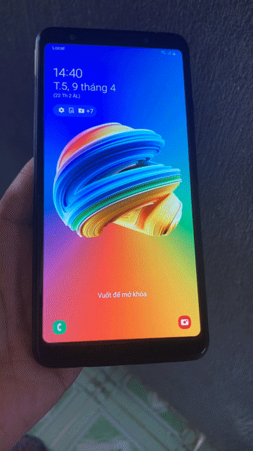 Samsung A7-2018 r6/128 hiếm có NFC màn amoled đẹp. Mua bán Điện thoại tại Quận Bình Tân Tp Hồ Chí Minh được đăng bởi Long Hoa hình 1