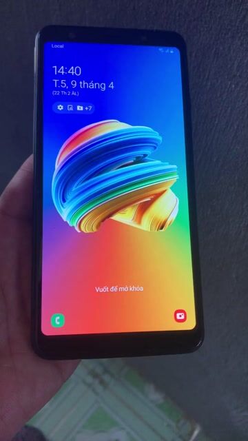 Samsung A7-2018 r6/128 hiếm có NFC màn amoled đẹp. Mua bán Điện thoại tại Quận Bình Tân Tp Hồ Chí Minh được đăng bởi Long Hoa hình 1