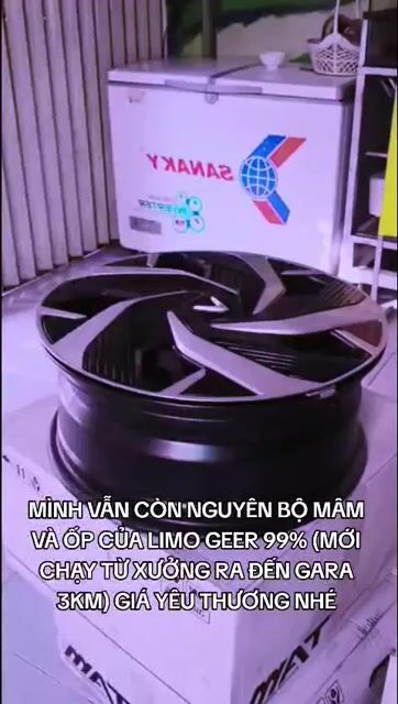 Mâm xe ô tô Limo Green Mới. Mua bán Phụ tùng xe tại Thành phố Thuận An Bình Dương được đăng bởi BaoBao hình 1