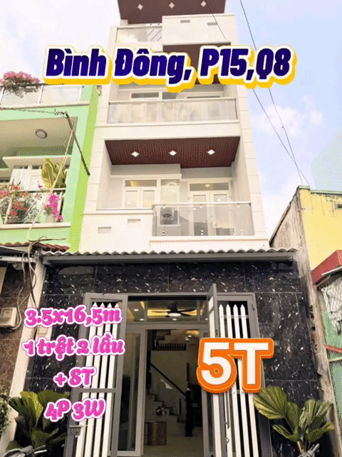 Mua bán Nhà ở Quận 8 Tp Hồ Chí Minh diện tích 46.4 m² giá 5 tỷ