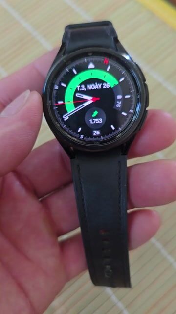 Samsung Galaxy Watch 6 Classic 43mm Đen. Mua bán Thiết bị đeo thông minh tại Huyện Châu Thành Tây Ninh được đăng bởi Đình Bình  hình 1