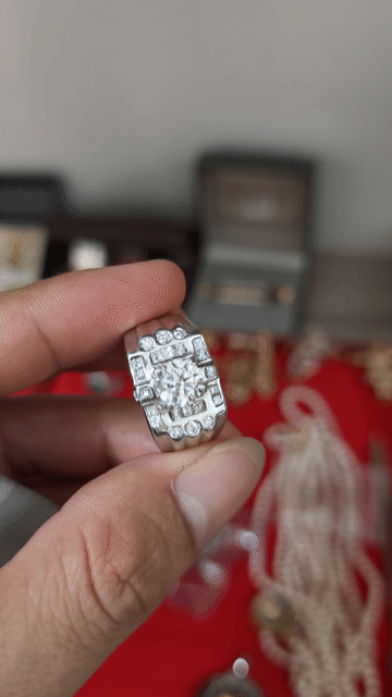 Thanh lý Nhẫn kim cương hàng nhật. Mua bán Phụ kiện thời trang khác tại Quận Tân Bình Tp Hồ Chí Minh được đăng bởi Gemstone Jewelry Mr Thang hình 1